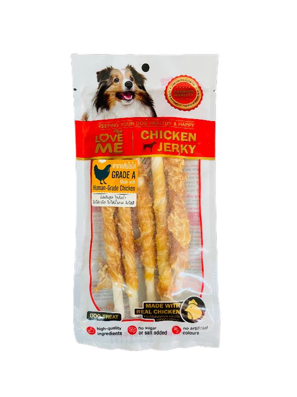 تشویقی سگ لاو می مدل مدادی مرغ و ماهی Twist Stick